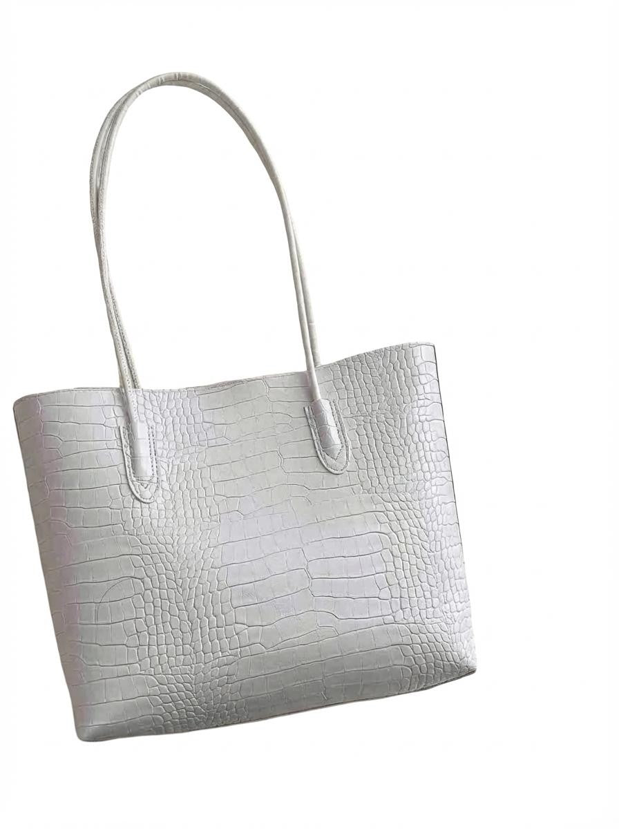 The Croc Luxe Tote